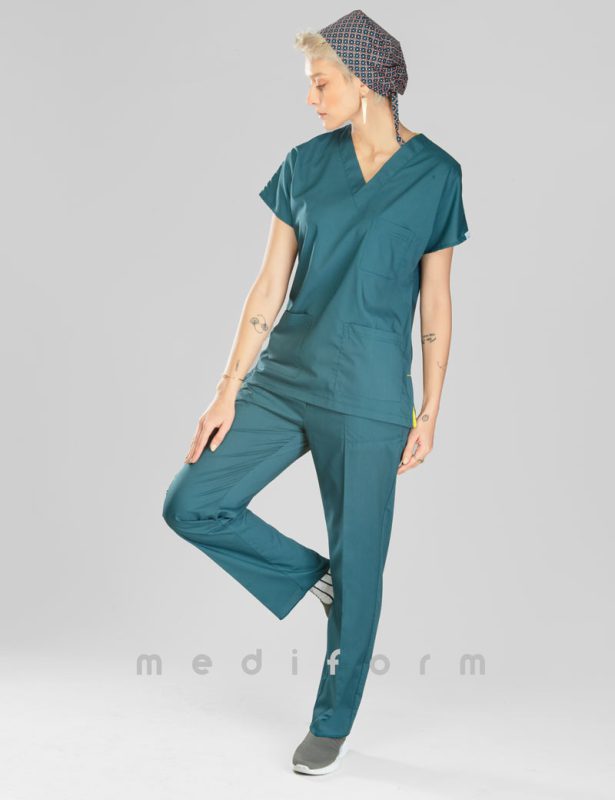 اسکراب پزشکی سبز کله غازی مدل جونیور