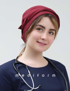 کلاه جراحی طرح حجاب زرشکی مدیفرم