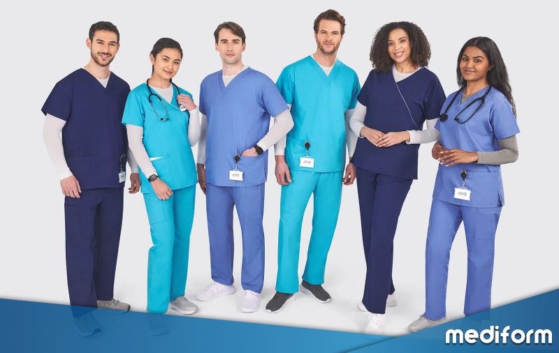 انتخاب بهترین رنگ لباس پزشکی