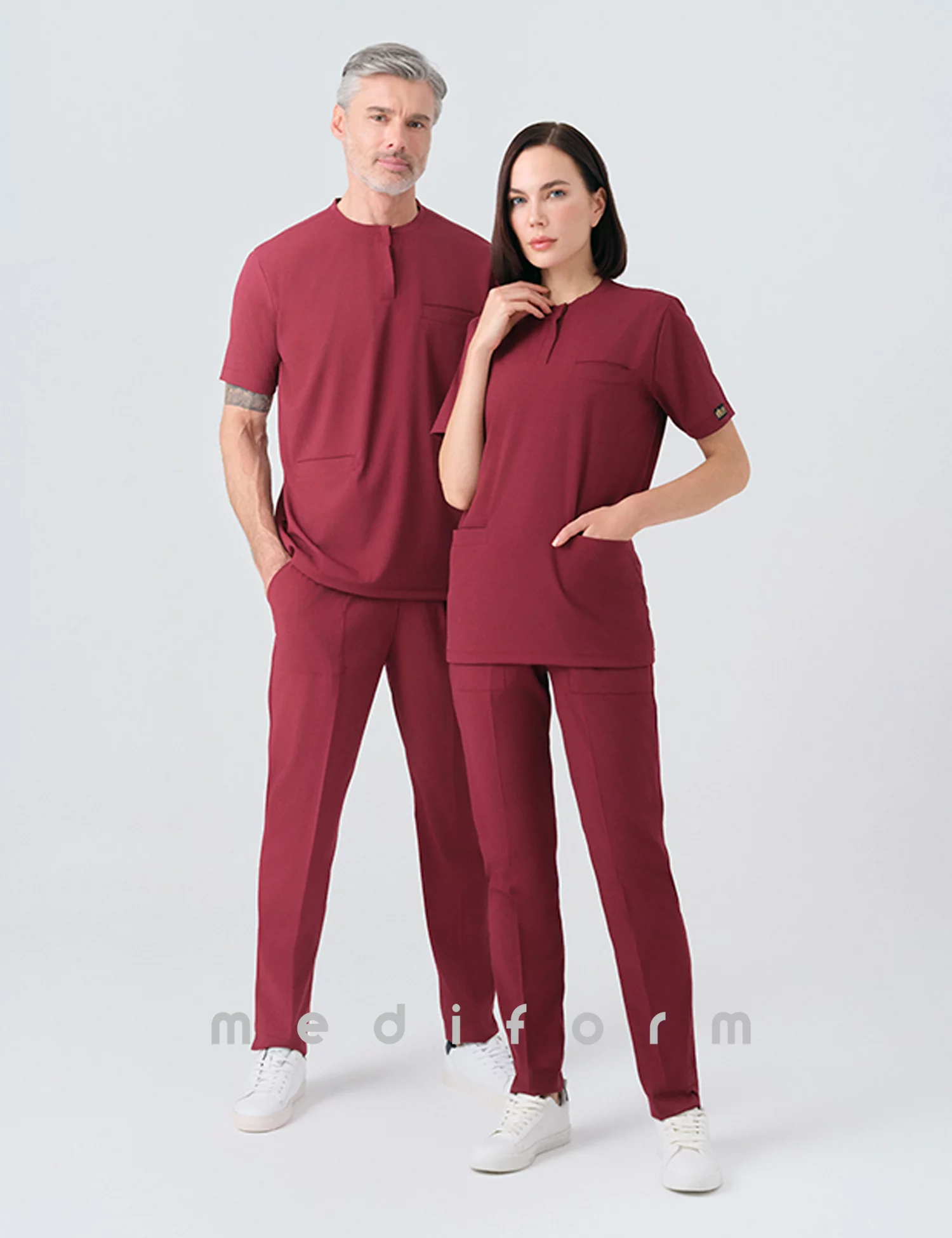 اسکراب چیزگی مدیکال اصل ترک مدل Cool Best رنگ زرشکی