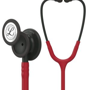 گوشی پزشکی لیتمن کلاسیک ۳ زرشکی مشکی ۵۸۶۸